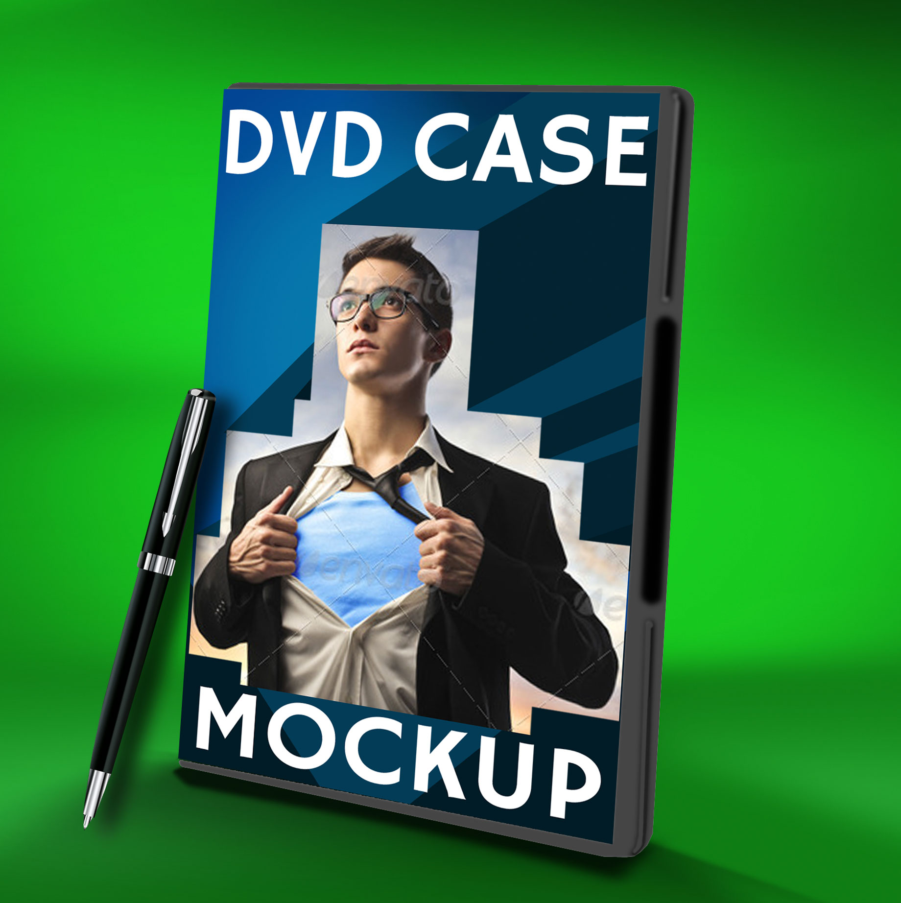 DVD Amray Case Mockup