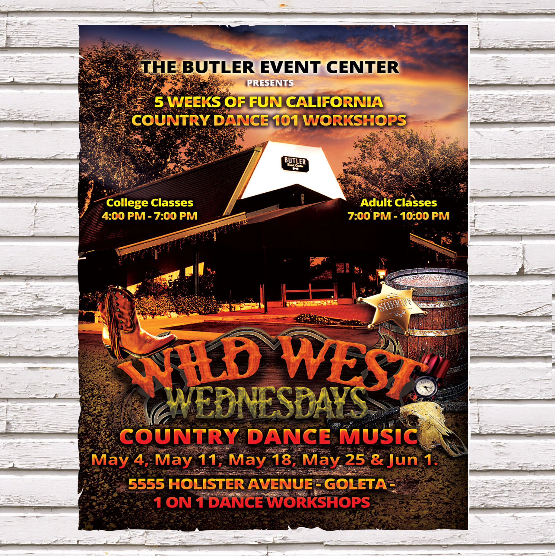 Western Dance Poster