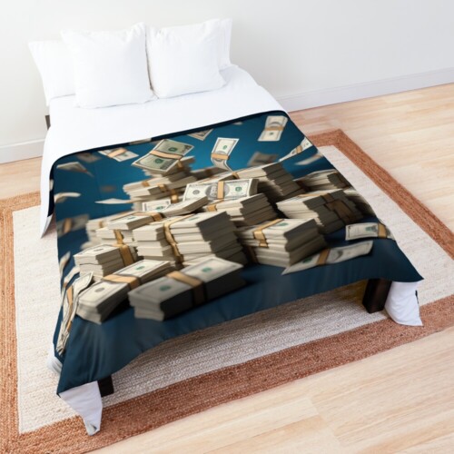 Big Cash Imprint Comforter
